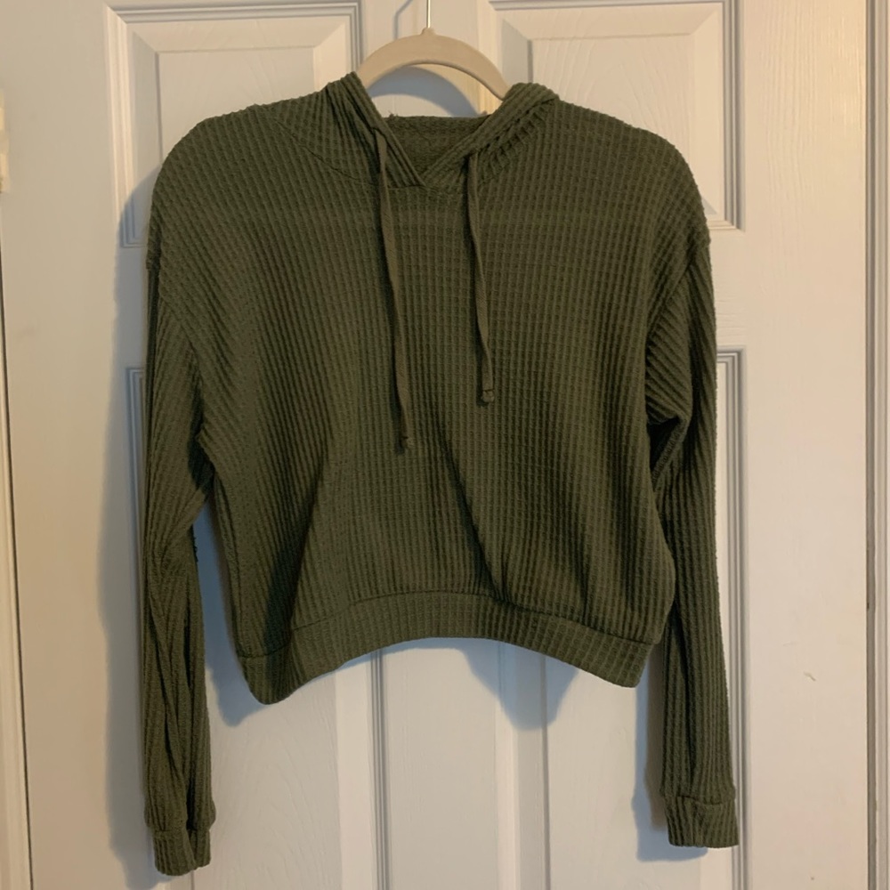 Sweater crop top